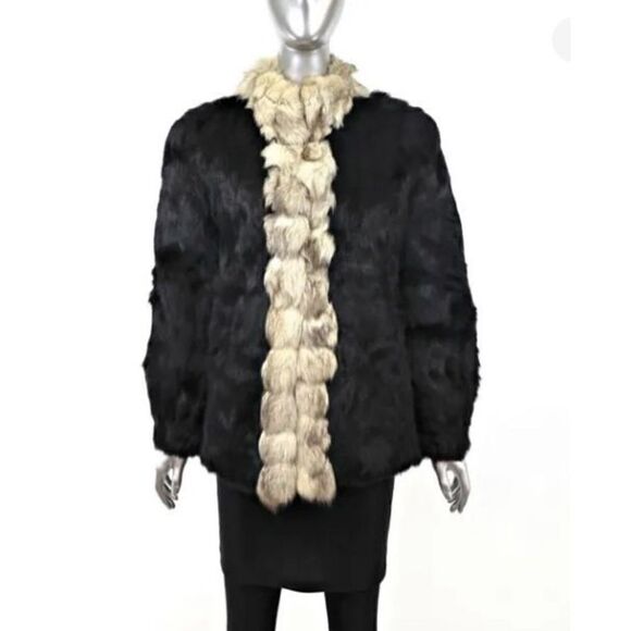Rabbit Jacket- Vintage Fur - Picture 1 of 16